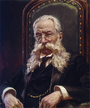 Portrait of I. L. Goremykin. 1998. Oil, cvs 65x55. Sergei Kirillov